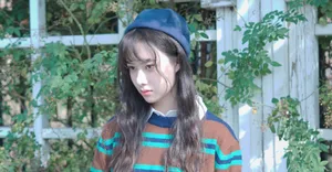 曹曦月弟系妹妹穿搭清秀图片_2