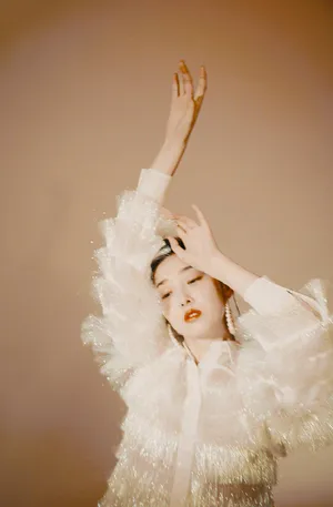 蒋梦婕复古摩登写真图片_4
