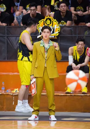李易峰橄榄绿西装帅气图片_3