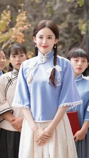 古力娜扎新剧民国造型图片