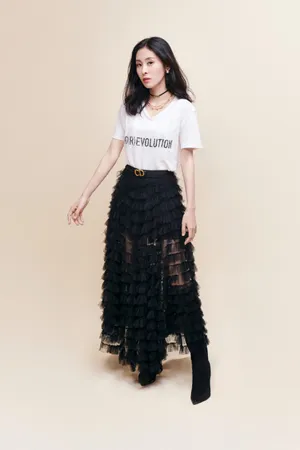 张碧晨精致轻甜写真图片_3