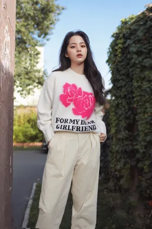 欧阳娜娜秋日私服街拍写真图片_2