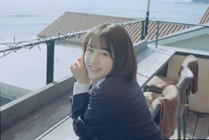 凌美仕海边治愈系甜美写真_3