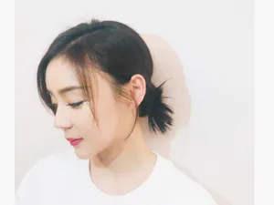 袁姗姗霜降节气妆图片_3