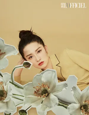 李沁甜美时尚杂志写真图片_3