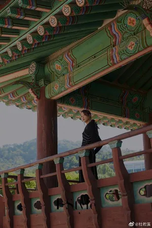 杜若溪性感气质旅拍照图片_7