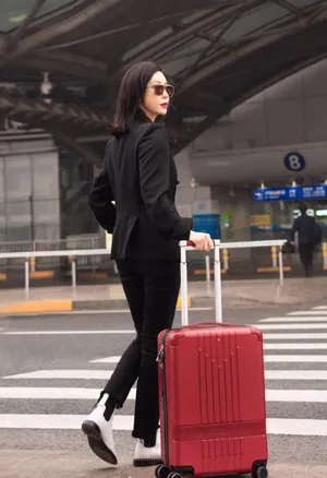 陈数率性干练西装写真图片_3