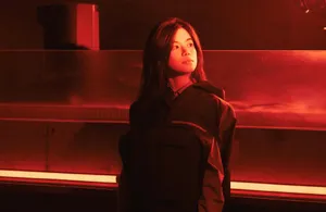 李蔓瑄中性工装写真图片_3