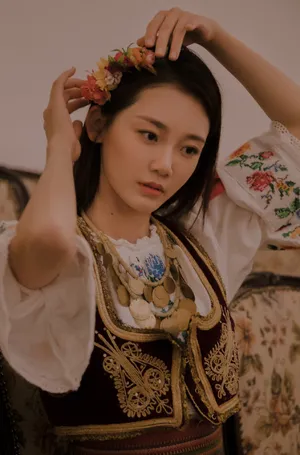 苗苗清新可爱旅游推广大使照片_2