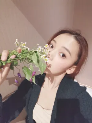 陈瑶清新居家私服照图片_4