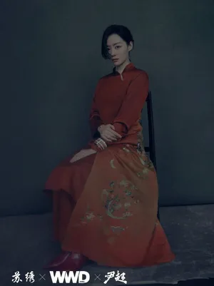 张靓颖中国韵味素雅写真图片_3