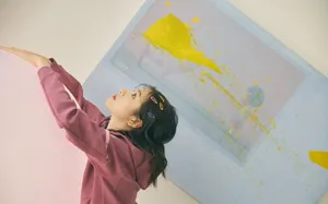 李兰迪初秋治愈系甜美写真_3