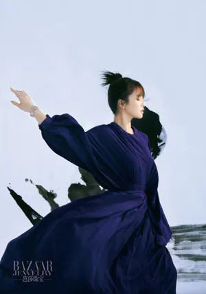 白鹿武侠风中式大片写真图片_3
