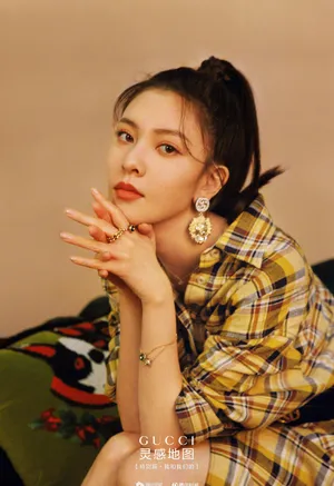 宋妍霏秋日衬衫裙甜美图片_3
