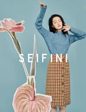 李沁精致时髦写真图片