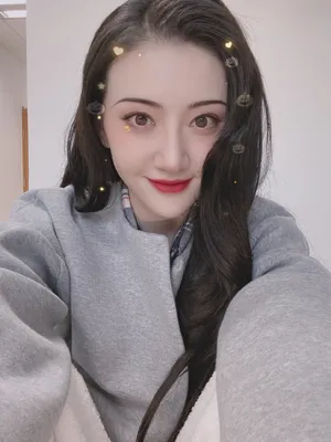 景甜万圣节鬼怪妆自拍图片_6