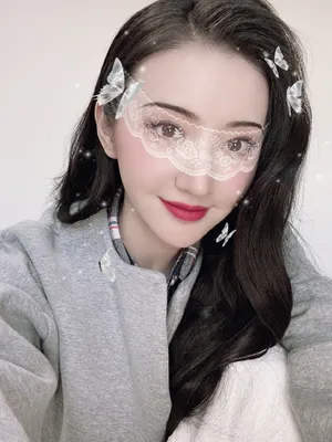 景甜万圣节鬼怪妆自拍图片_10