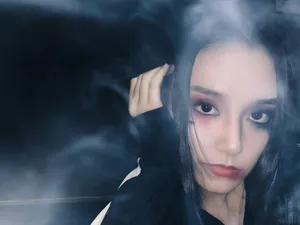 蒋依依万圣节小丑妆写真图片_5