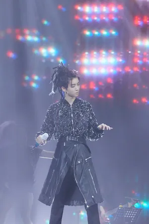 王俊凯脏辫造型演唱会写真图片