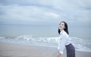 王智清新靓丽写真图片_8