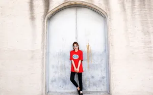 徐悦清爽养眼街拍图片_1