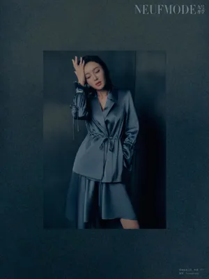 秦岚摩登复古大片写真图片_5