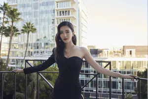 江疏影礼服性感优雅写真图片_7