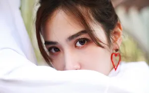 刘美彤灵动随性写真图片_2