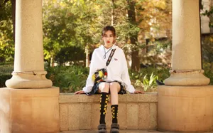刘美彤灵动随性写真图片_5