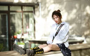 刘美彤灵动随性写真图片_7