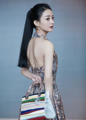 赵丽颖高马尾性感迷人写真图片_1