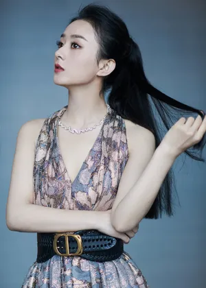 赵丽颖高马尾性感迷人写真图片_3