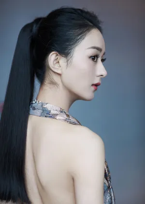 赵丽颖高马尾性感迷人写真图片_4