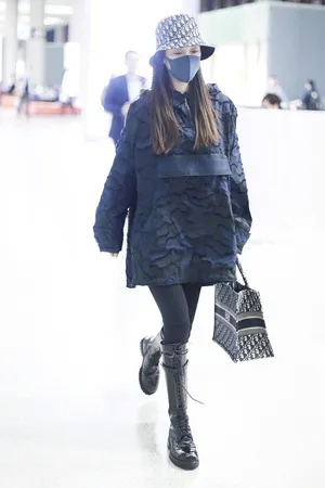 angelababy酷美机场街拍图片_4