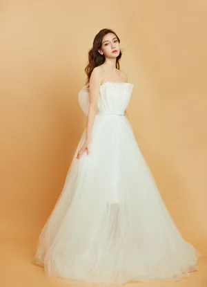 angelababy白裙性感写真图片