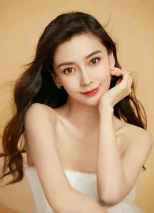angelababy白裙性感写真图片_3
