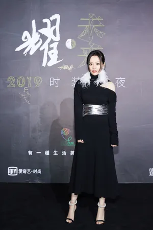 张靓颖括号刘海优雅写真图片_3