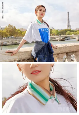 陈钰琪简洁别致穿搭写真图片_3