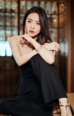 蔡文静性感妩媚写真图片