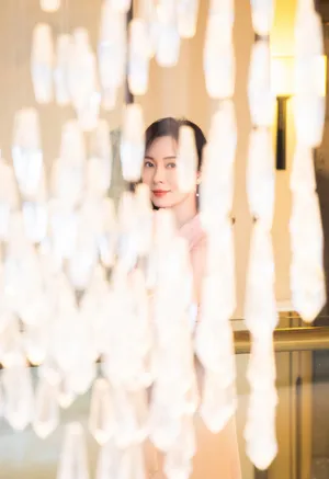 陈数礼服裙温婉动人写真图片_2