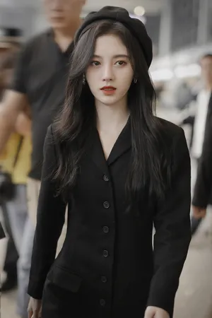 鞠婧祎酷美性感街拍照图片_16