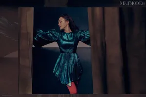 秦岚复古摩登性感写真图片_5