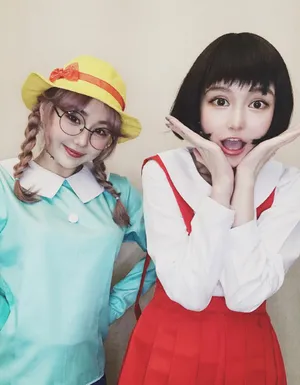 周扬青樱桃小丸子cos写真图片