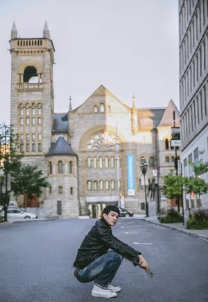 马敬涵时尚街拍写真图片_3