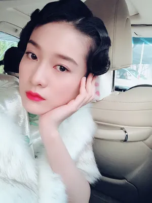 张雪迎复古旗袍造型图片_1