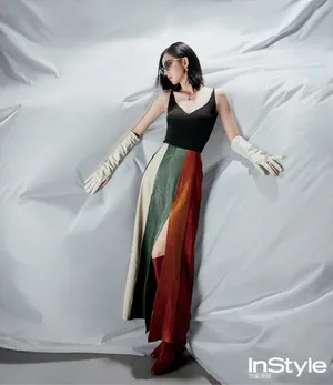 佟丽娅墨镜酷美性感写真图片