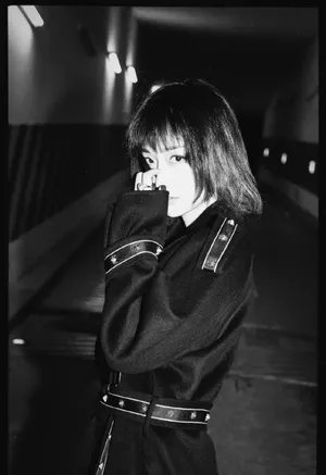 田沅黑白质感写真图片_7
