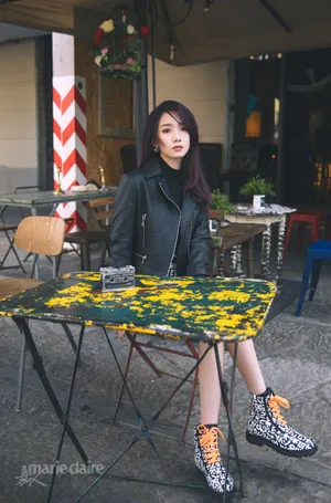 孟美岐时尚米兰街拍写真图片_11