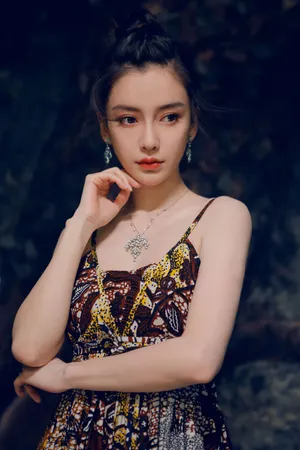 angelababy暗黑森林风写真图片_5