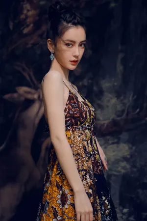 angelababy暗黑森林风写真图片_6